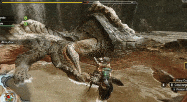MH Rise - Use Meat Bait to Attract Giganha
