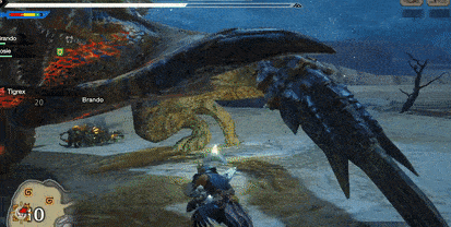 MH Rise - Tigrex Tail Spinning