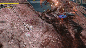 MH Rise -  Attacking the Rathalos Legs