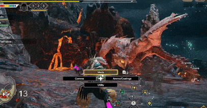 MH Rise - Rathalos Fire Breath