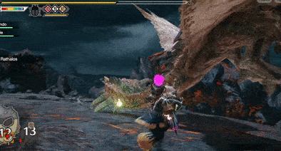 MH Rise - Rathalos Tail Sweep