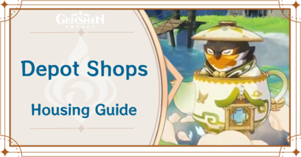 Genshin Impact - Housing System Shops