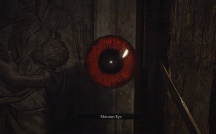 Resident Evil Village Maroon Eye