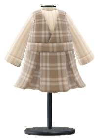 ACNH - Checkered Jumper Dress Image