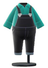 ACNH - Denim Overalls Image