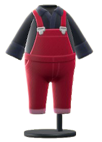 ACNH - Denim Overalls Image