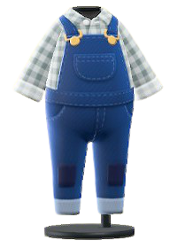 ACNH - Farmer Overalls Image