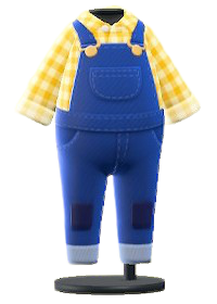 ACNH - Farmer Overalls Image