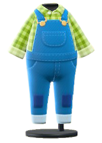 ACNH- Farmer Overalls Image