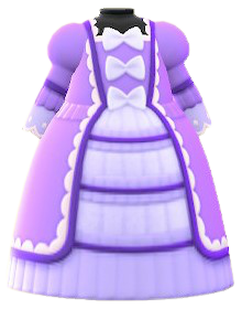 ACNH - Fashionable Royal Dress Image