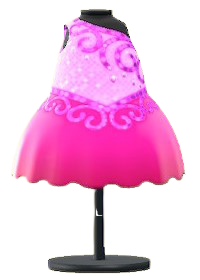 ACNH - Figure-Skating Dress Image