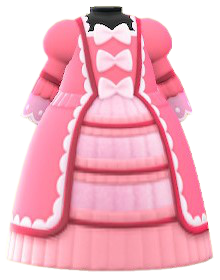 ACNH - Fashionable Royal Dress Image