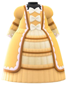 ACNH - Fashionable Royal Dress Image