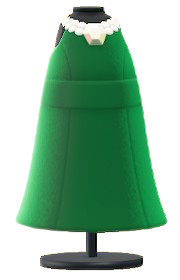 ACNH - Full-Length Dress With Pearls Image