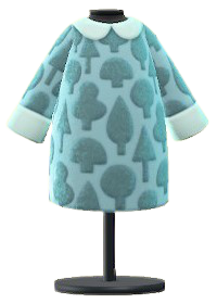 ACNH - Forest-Print Dress Image