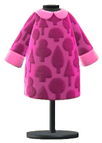 ACNH - Forest-Print Dress Image