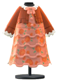 ACNH- Frilly Dress Image