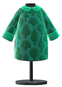 ACNH - Forest-Print Dress Image