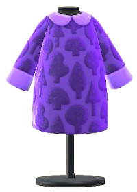 ACNH - Forest-Print Dress Image