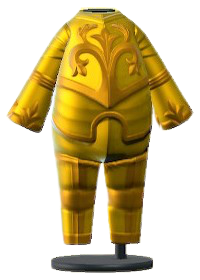 ACNH - Gold Armor Image