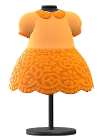 ACNH - Floral Lace Dress Image