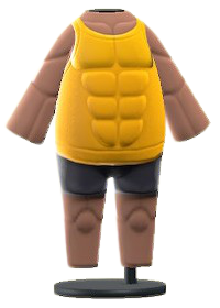 ACNH - Instant-Muscles Suit Image
