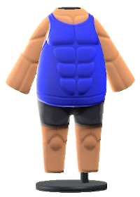 ACNH - Instant-Muscles Suit Image