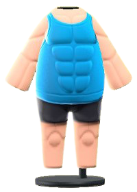 ACNH - Instant-Muscles Suit Image
