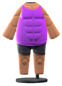 ACNH - Instant-Muscles Suit Image