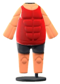 ACNH - Instant-Muscles Suit Image