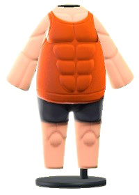 ACNH - Instant-Muscles Suit Image