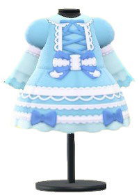 ACNH- Lace-Up Dress Image