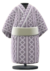 The Gray version of Kabuki-Actor Yukata