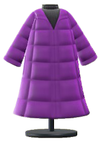ACNH - Long Down Coat Image