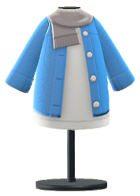 ACNH - Long Denim Cardigan Image