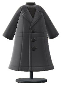 ACNH - Long Pleather Coat Image
