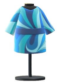 ACNH - Marble-Print Dress Image