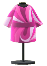 ACNH- Marble-Print Dress Image