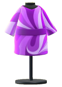 ACNH - Marble-Print Dress Image