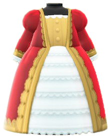 The Red version of Noble Dress