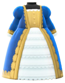 The Blue version of Noble Dress