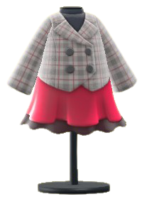 ACNH- Peacoat-And-Skirt Combo Image