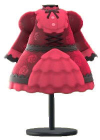 ACNH - Ruffled Dress Image