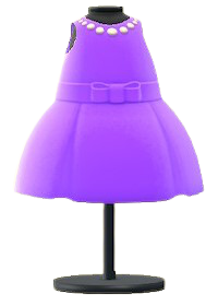 ACNH - Satin Dress Image