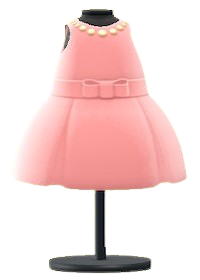 ACNH - Satin Dress Image