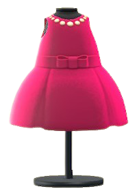 ACNH - Satin Dress Image