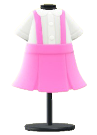 ACNH - Skirt With Suspenders Image