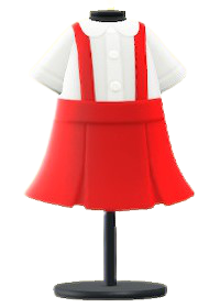 ACNH - Skirt With Suspenders Image