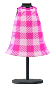 ACNH - Simple Checkered Dress Image