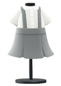 ACNH - Skirt With Suspenders Image